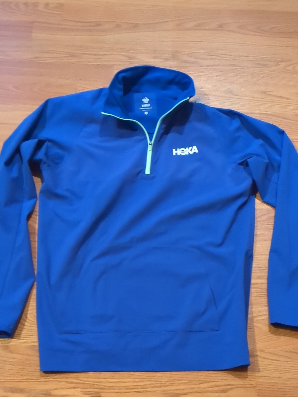 rabbit x HOKA One One Performance Side Zip Anorak Running Jacket Mens L
